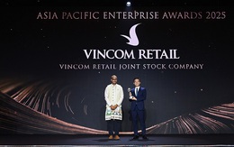 Vincom Retail đạt giải thưởng 'Thương hiệu truyền cảm hứng châu Á 2025'