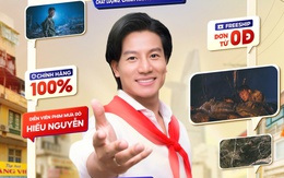 Diễn viên Hiếu Nguyễn livestream trên kênh 'Hàng Việt tôi yêu'