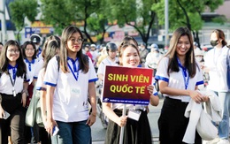 Gần 100 sinh viên quốc tế học chính quy tại Trường đại học Mở TP.HCM