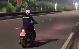 Chạy xe máy bốc đầu rồi đăng lên TikTok, bị tịch thu xe