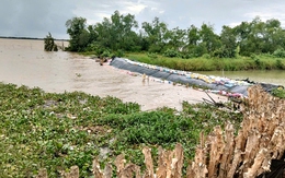 Công bố tình huống khẩn cấp sạt lở bờ biển ở Vĩnh Long