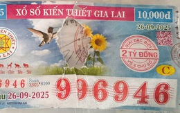 Tờ vé số trúng độc đắc 2 tỉ bị rách ở giữa, Công ty Xổ số Gia Lai nói gì?