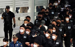 64 công dân Hàn Quốc bị bắt ở Campuchia vì lừa đảo được đưa về nước điều tra