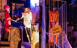 Nhà trang trí Halloween ở Mỹ gây sốt với 'nghĩa địa tình cũ' của Taylor Swift