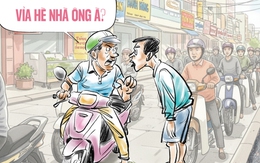 Hàng trăm xe máy dính phạt nguội vì nghĩ vỉa hè là... của nhà mình