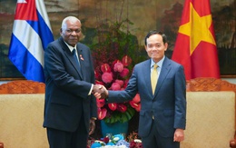 Bí thư TP.HCM Trần Lưu Quang hội kiến Chủ tịch Quốc hội Cuba