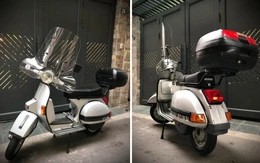 Vespa PX150E 30 năm tuổi rao bán với giá gấp đôi Honda SH