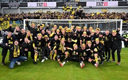 ‘Đội bóng làng chài’ đăng quang Giải VĐQG Thụy Điển