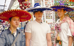 Kim Woo Bin mặc vest đi du lịch khiến Lee Kwang Soo, D.O choáng váng