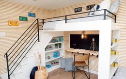 12 mẫu giường gác xép cho phòng ngủ nhỏ thân thiện với trẻ