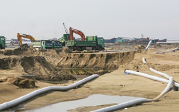 Đô thị lấn biển 2.870ha tại Cần Giờ đã san lấp gần xong, giai đoạn 1 hoàn thành trong tháng 11