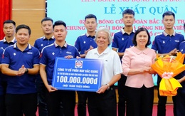 Hai đội bóng Công đoàn Bắc Ninh xuất quân dự vòng chung kết toàn quốc