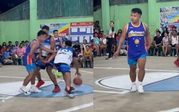 Chàng trai chơi bóng rổ nổi quạu khi bị đối phương sàm sỡ