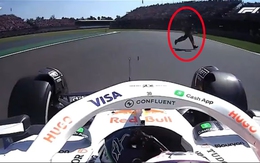 Sốc: Nhân viên băng qua đường ngay trước mũi xe F1 lao hơn 200km/h