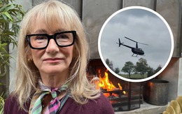 Làng quê náo loạn vì khách đi ăn sáng bằng... trực thăng