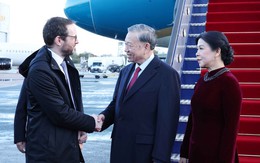 Tổng Bí thư Tô Lâm và Phu nhân đến London, bắt đầu thăm chính thức Anh