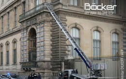 Hãng xe thang Đức tranh thủ quảng cáo sau vụ trộm Bảo tàng Louvre