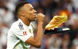 Kylian Mbappe ẵm trọn Giày vàng châu Âu lẫn danh hiệu Pichichi
