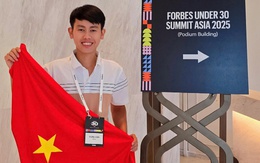 Chàng trai trẻ mang 'Ẩm thực mẹ làm' đến Hội nghị Thượng đỉnh Forbes 30 Under 30 châu Á