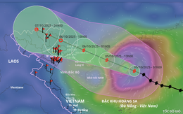 Bão Matmo mạnh cấp 12, giật cấp 15 đang cách Quảng Ninh 550km, chiều nay vào vịnh Bắc Bộ