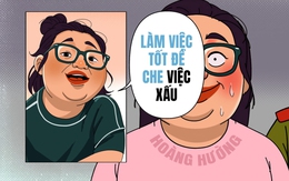 Hoàng Hường: Làm việc tốt để che việc xấu?