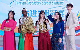 Nữ sinh xếp thứ 3 thi Hán ngữ toàn thế giới