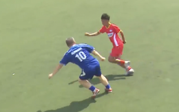 Giám đốc ngân hàng U50 vẫn 'cháy' hết mình trên sân cỏ giải bóng đá công nhân, viên chức