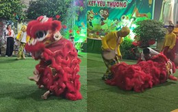 Ngại hết cả Trung thu với thanh niên yếu đuối khi múa lân