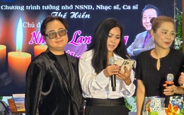 Con dâu nhạc sĩ Thế Hiển hát tiễn đưa ông, gia đình cúi đầu cảm tạ mọi người
