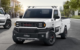 Toyota Hilux có bản 'tí hon': Trục cơ sở ngắn hơn Corolla Cross, dễ độ thành nhà di động