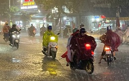 Cả ngày nắng gay gắt, buổi tối TP.HCM mưa dông 60mm kèm gió giật ầm ầm