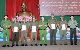 Phá nhanh án mạng nghiêm trọng 3 người chết: Bộ Công an khen thưởng gần 500 triệu đồng