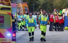 Sập tòa nhà sáu tầng ở trung tâm Madrid, 4 người thiệt mạng