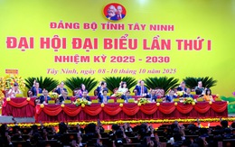 Khai mạc Đại hội Đảng bộ Tây Ninh lần I, hướng mục tiêu kết nối Đông - Tây Nam Bộ và Campuchia
