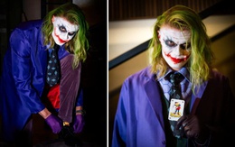 Haaland hóa trang thành Joker đi mua tã cho con trong đêm Halloween