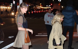 Sabrina Carpenter 'đọ chiều cao' cùng Taylor Swift