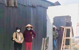 Dông lốc dữ dội làm ảnh hưởng 5 căn nhà của người dân ở An Giang