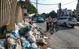 Tuyến đường nối 3 trục vành đai ngổn ngang sau 9 năm mở rộng, dân ngột ngạt vì bụi và rác