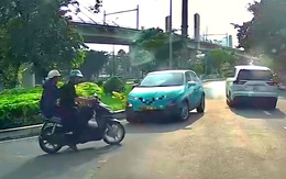 CSGT TP.HCM xác minh clip xe taxi công nghệ chạy ngược chiều trên đường Điện Biên Phủ