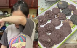 Con gái vào bếp trổ tài làm bánh bao khiến cả nhà cười no luôn cả bữa sáng