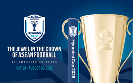 AFF công bố lịch thi đấu ASEAN Cup 2026