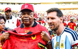 Messi nhận giải thưởng đặc biệt từ Tổng thống Angola nhân Ngày Độc lập