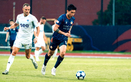 Đoàn Văn Hậu đá 60 phút trong trận giao hữu của CLB Công An Hà Nội