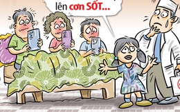 Cả nhà con bị sốt bác sĩ ơi