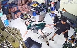 Khách hú hồn với cái ghế bất ổn của tiệm cắt tóc