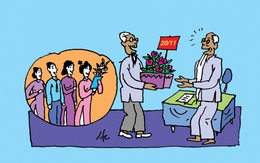 Niềm vui của thầy giáo già trong ngày 20-11