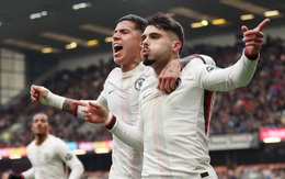 Chelsea lên nhì bảng Ngoại hạng Anh sau trận thắng Bunrley