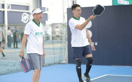 Gần 200 doanh nhân, nhà đầu tư tranh tài ở Giải Kafi Pickleball Open