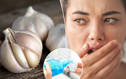Khoa học bất ngờ: Tỏi diệt khuẩn mạnh hơn cả nước súc miệng nha khoa