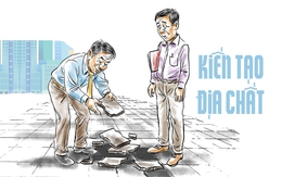 Đá vỉa hè vỡ nát là do kiến tạo địa chất